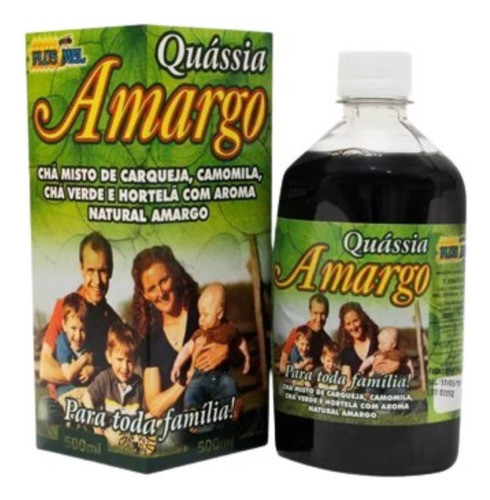 Kit 3 Chá Amargo Plus Mel 500ml 0