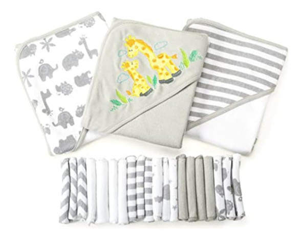 Spasilk Baby - Juego De Toallas Con Capucha Y 0 Spasilk Baby - Juego De Toallas Con Capucha Y 0