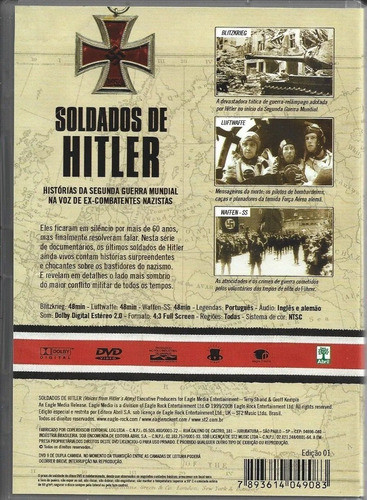 Dvd Soldados De Hitler Vol. 1 - Original & Lacrado 0