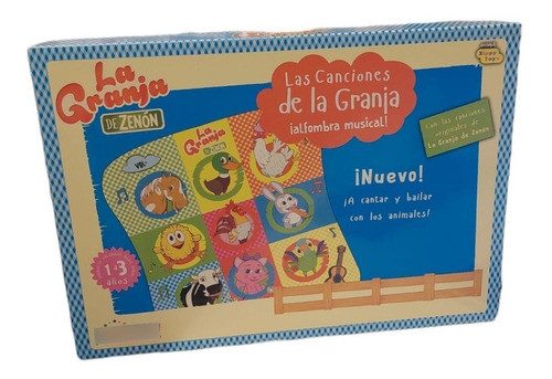 Alfombra Musical La Granja De Zenon -zippy Toys 1