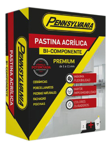 Pastina Acrilica Bi-componente Gris Claro 0