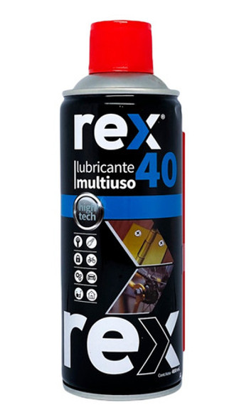 Lubricante Multiuso 40 Marca Rex 400ml 0