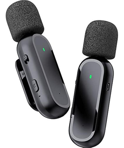 Micrófono Lavalier Inalámbrico Para Android Con Estuche De B 0