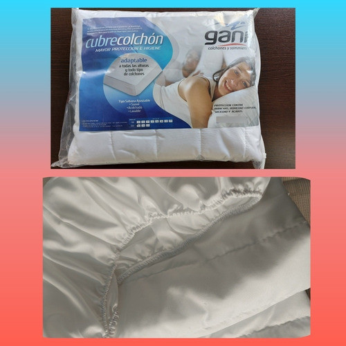 Cubre Colchón Protector 180x200 Contra Ácaros Humedad Mancha 0