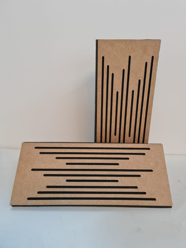 Bass Trap Wave Em Mdf 4 Unidades   Promoção 0