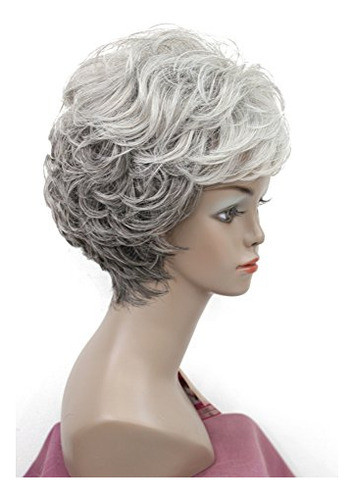 Lydell Mujer Peluca De Pelo Sintético Esponjoso Naturalmente 0