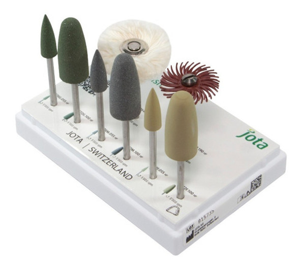 Jota Kit 1877 Pulidores Acrílico Laboratorio Odontología 0