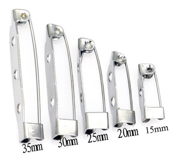 Bases Gancho Para Prendedor 25mm X 100u. Oferta!! 0