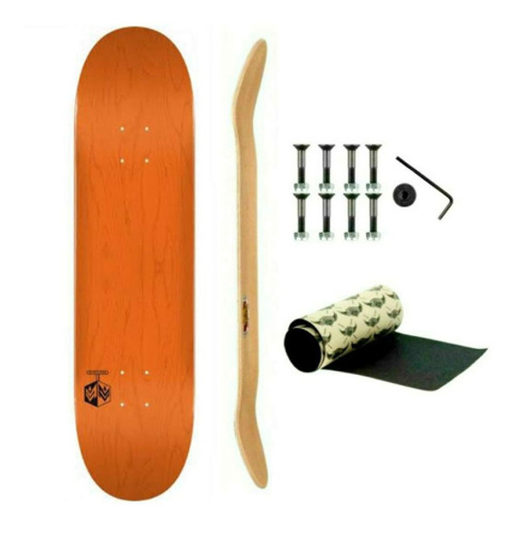 Shape Mini Logo Maple 8.25 K20 Chevron + Lixa Emborrachada 0
