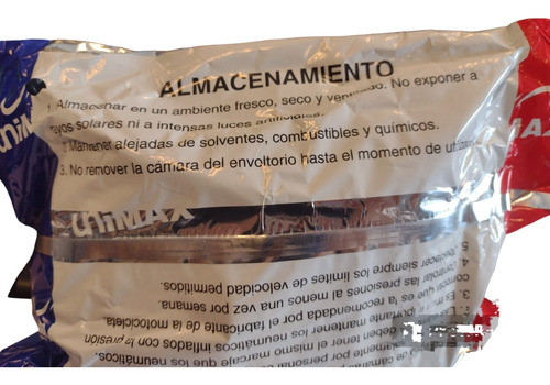 Camara De Moto 3.00 - 18 Rueda Trasera Motomel Skua 200 1