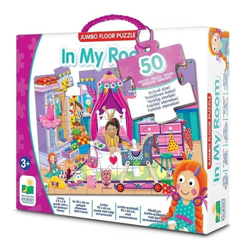 Puzle Dormitorio 50 Piezas Para Niños The Learning 0