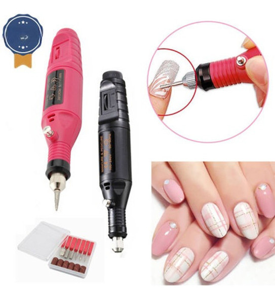 2 X Uñas Arte Eléctrica Archivo Acrílico Manicura Pedicura P 0
