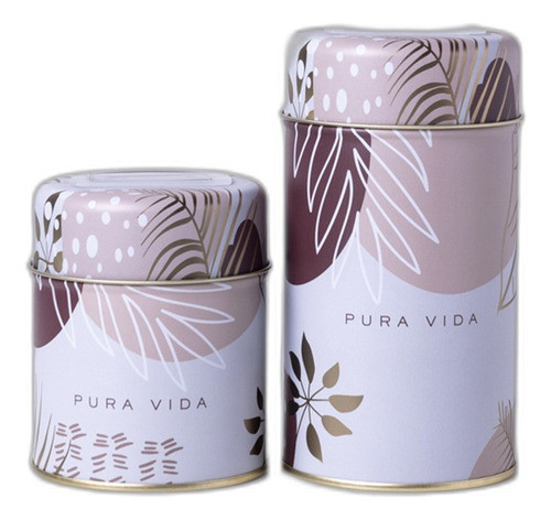 Set Azucarera Y Yerbera Pura Vida Bordeaux 0