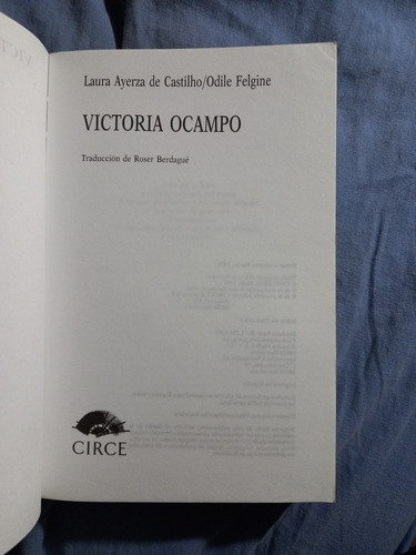 Victoria Ocampo Laura Ayerza De Castilho Circe 1