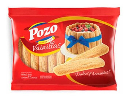 Pack X 24 Unid Galletitas  Vainilla 160 Gr Pozo Galletitas 0