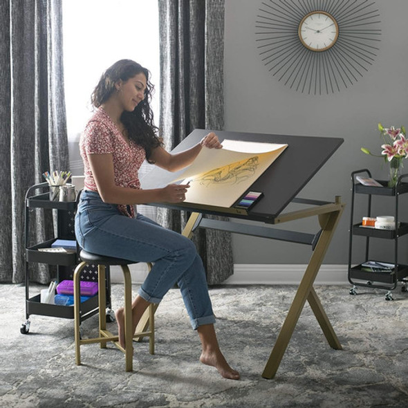 Sd Studio Designs Stellar 36  Wide Craft / Drawing Table Con 1