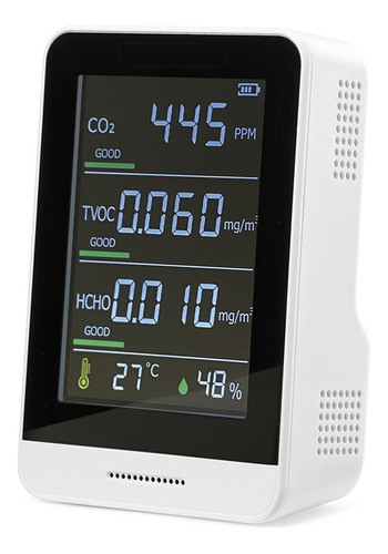 Monitor De Qualidade Do Ar Medidor De Co2 Interno Testador 0