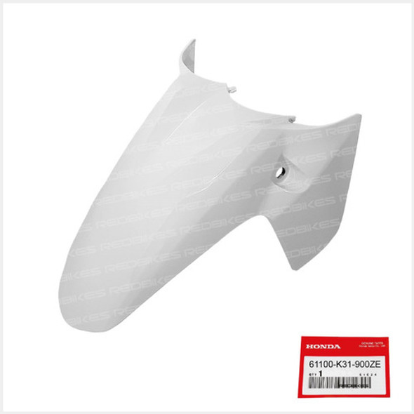 Guardabarro Delantero Honda Cb250 Twister Original Blanco P1 0