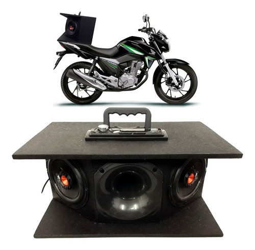 Caixa De Som Moto Volante Propaganda Político Radio Mwp 0