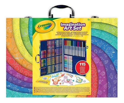 Crayola Kit Arte Imagination 115 Piezas Bentancor Outdoor 0