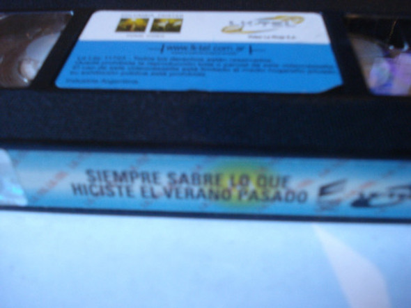 Vhs Siempre Sabré Lo Que Hicieron El Verano Pasado (s/caja) 0