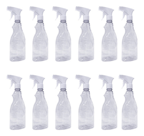 Borrifador Spray Plástico 500ml Kit 12un Savana Pet 0