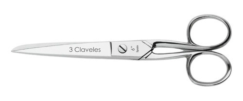 Tijera Costurera 3 Claveles Modelo 19 0