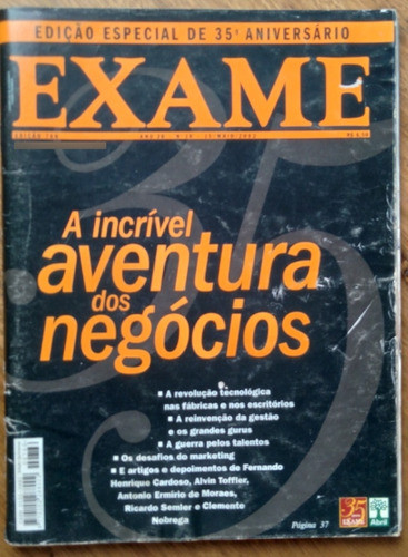 244s Revista Exame 766. Aniversário Aventura Dos Negócios. 0