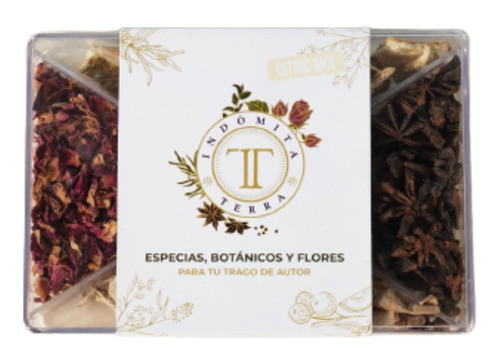 Indómita Citric Mix X4 Especias, Botánicos Y Flores Premium 0