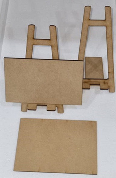 20 Mini Atril Con Pizarra De 10x15 Fibrofacil 0