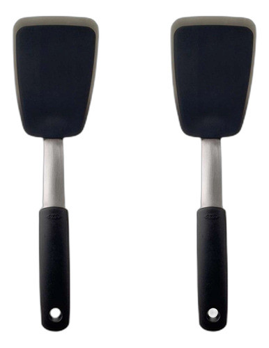 Oxo Good Grips Turner Flexible De Silicona (juego De 2) 0