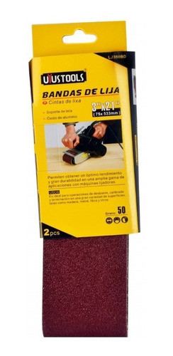 Lija De Banda Grano 50 Pack De Dos Unidades 0
