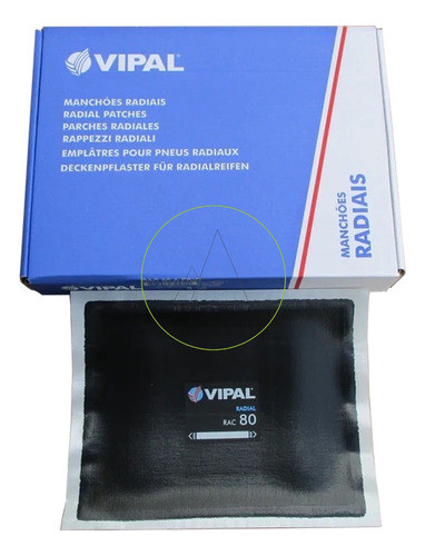 Parche Rectangular Radiales Centralizado Rac-80 0
