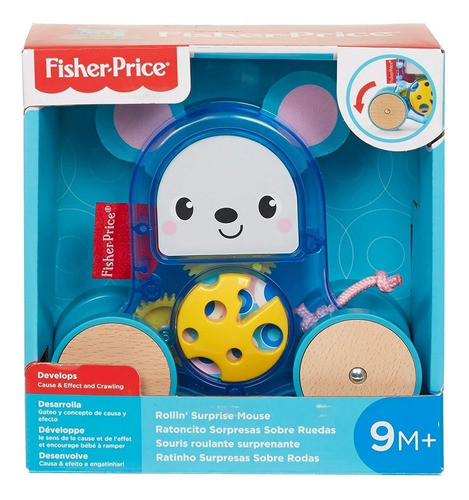 Fisher Price Animaizinhos Surpresas Sobre Rodas - Ratinho 1