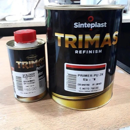 Primer 2k Gris X 0.9 Lts Catalizador Trimas 0