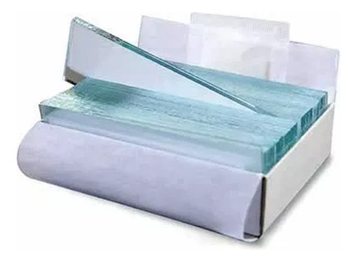 Lâmina Comum Lapidada Para Microscopia - C/500. 0