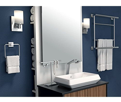 Gatco 1444c Modern Rectangle Base Bathroom Counter Top Toall 1