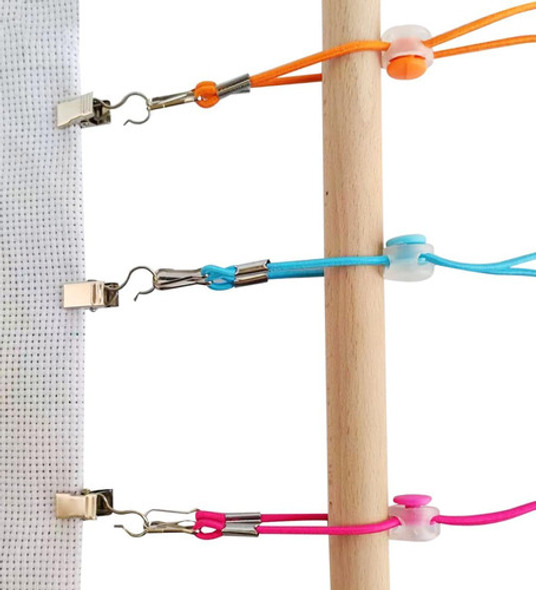 Broches De Tensión Ajustables Para Tela De Bordado, 24 Pieza 0 Broches De Tensión Ajustables Para Tela De Bordado, 24 Pieza 0