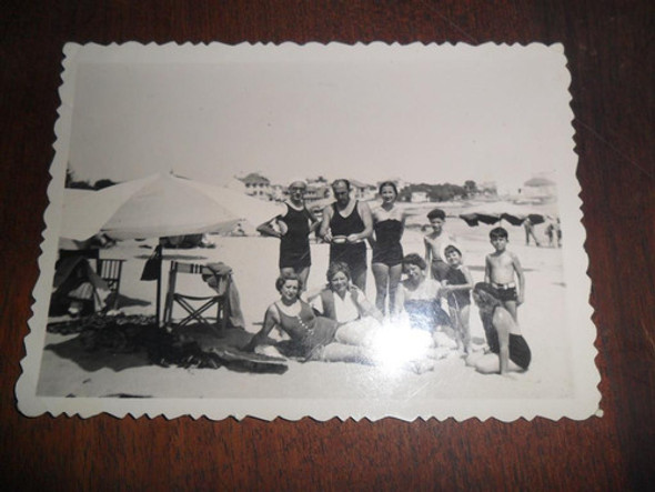 Antigua Foto Fotografia Punta Del Este 1937 Playa Bañista 0 Antigua Foto Fotografia Punta Del Este 1937 Playa Bañista 0