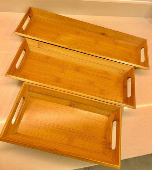 Caja De Bamboo  Valsen  Conica  S  Con Asas Baja 1