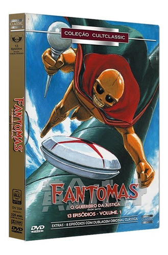 Box Original: Fantomas - O Guerreiro Da Justiça - 3 Dvd's 0