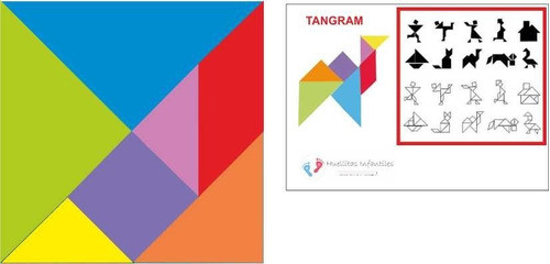 50 Tangram Imantados Grandes 1