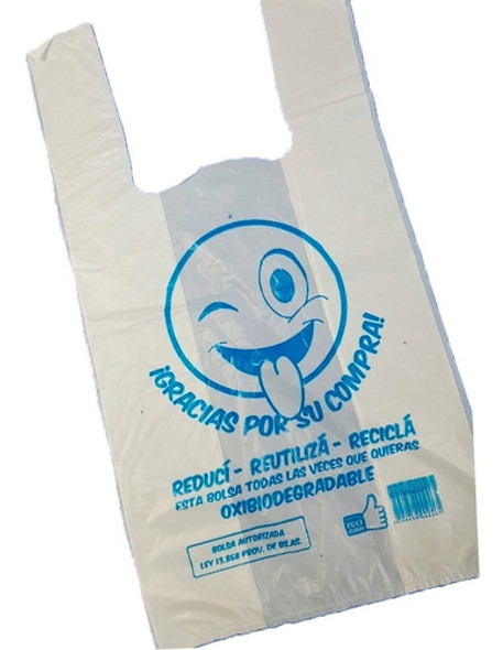 Bolsa Camiseta 50x70 Pack X 100 Unidades 0 Bolsa Camiseta 50x70 Pack X 100 Unidades 0