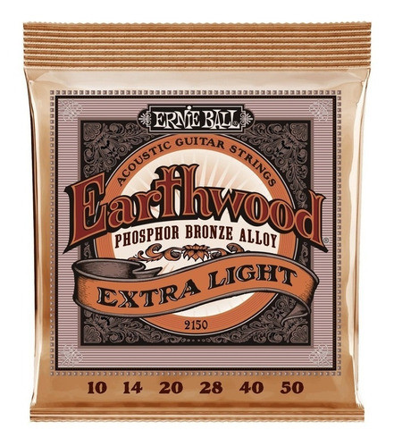 Encordado Guit Acústica Ernie Ball 10-50 Phosphor Bronze 0