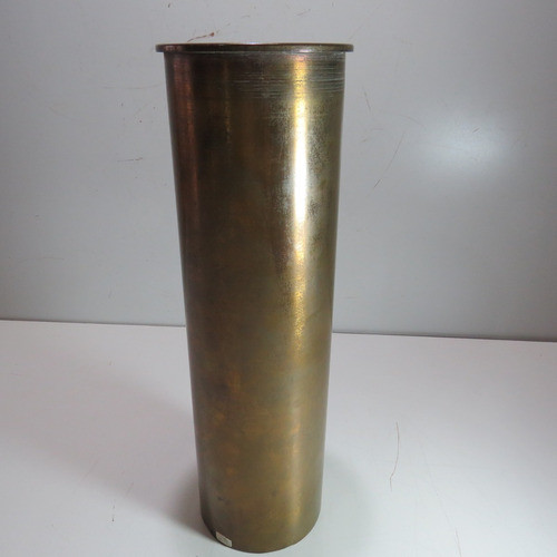 Capsula De Canhão Estojo Deflagrado Inerte 105 Mm 0