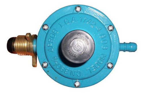 Regulador De Gas Con Manguera 1 Metro Para Garrafa De 10kg 1