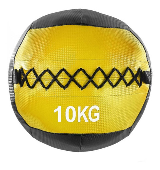 Balón Medicinal De Cuero 10 Kilos Pelota Medicine Ball 0