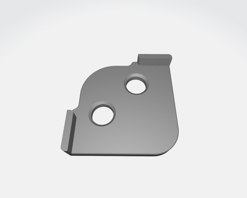 Plantilla Para Router Fresadora Tupi Esquina Radio 30mm 0