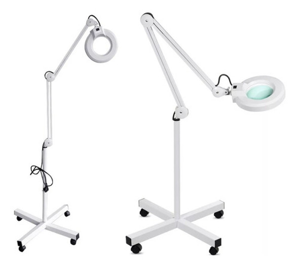 Lampara Pie Lupa Multifocal P / Consultorio Cosmetologia 0 Lampara Pie Lupa Multifocal P / Consultorio Cosmetologia 0