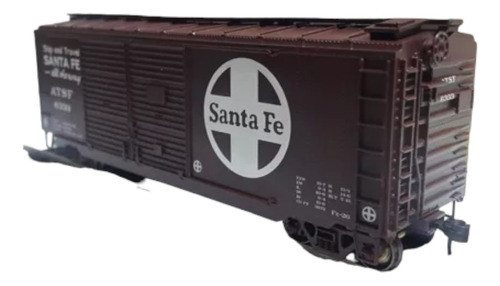 D_t Athearn 40' Vagon Door Box Car Santa Fe  74901 0